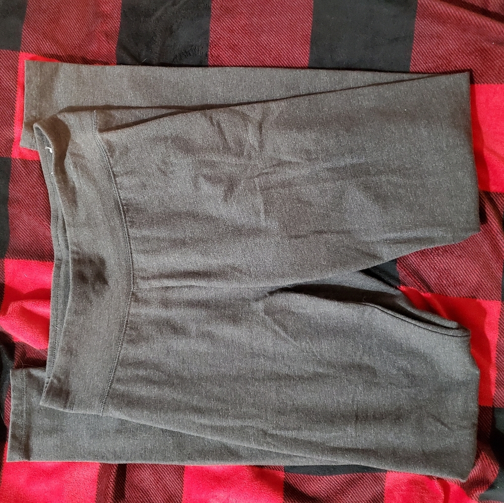 Gray leggings